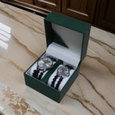 Handcrafted Agate Stone Couple Wrist Watch