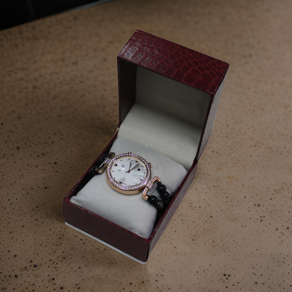 Handcrafted Agate Stone Wrist Watch