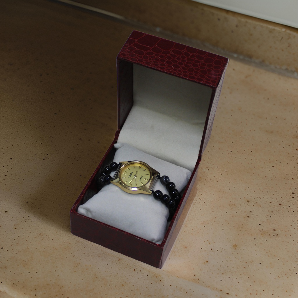 Handcrafted Agate Stone Wrist Watch