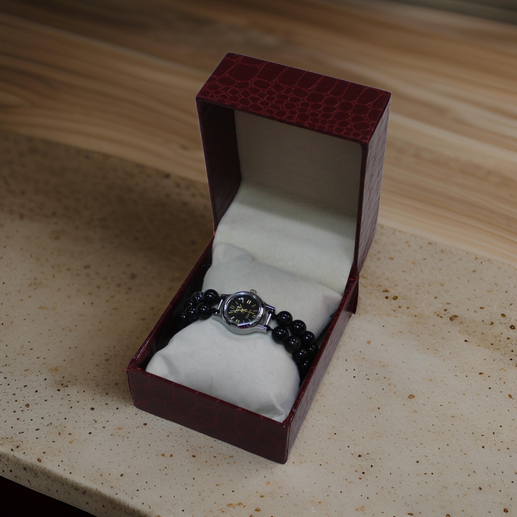 Handcrafted Agate Stone Wrist Watch