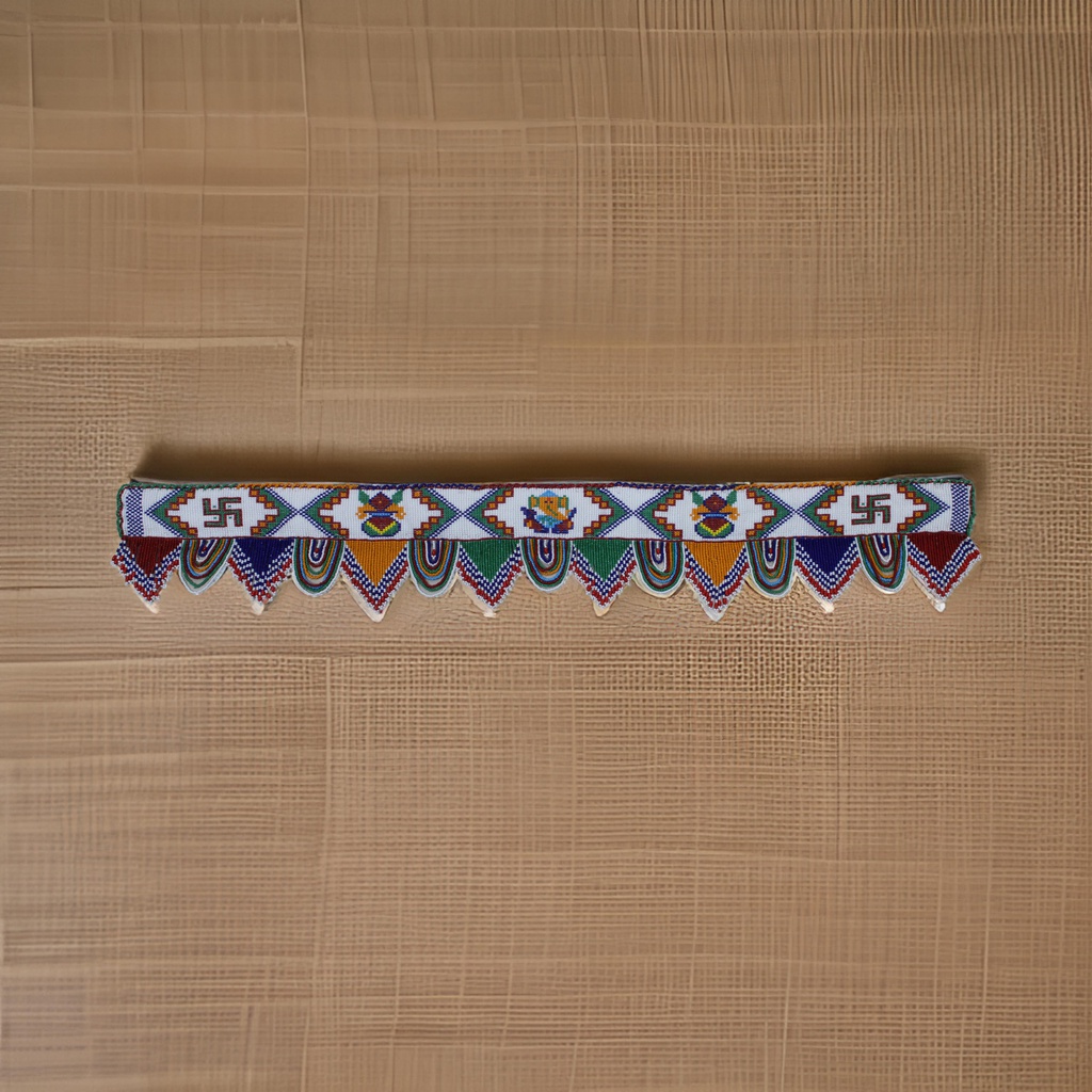 Handmade Glass Beaded Toran Door Hanging