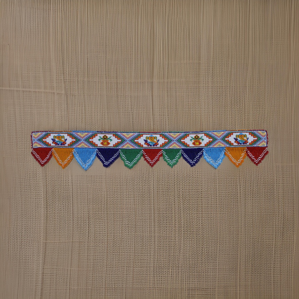 Handmade Glass Beaded Toran Door Hanging