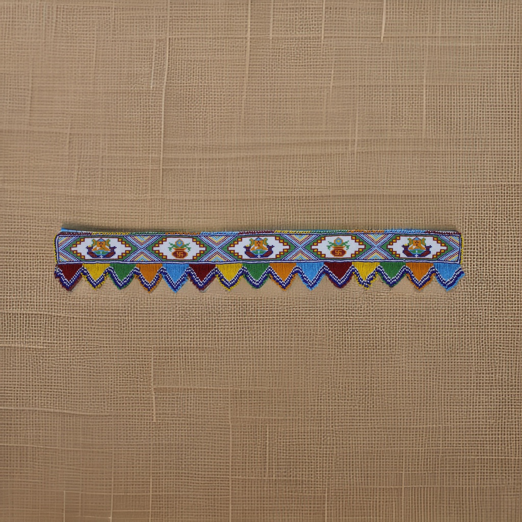 Handmade Glass Beaded Toran Door Hanging