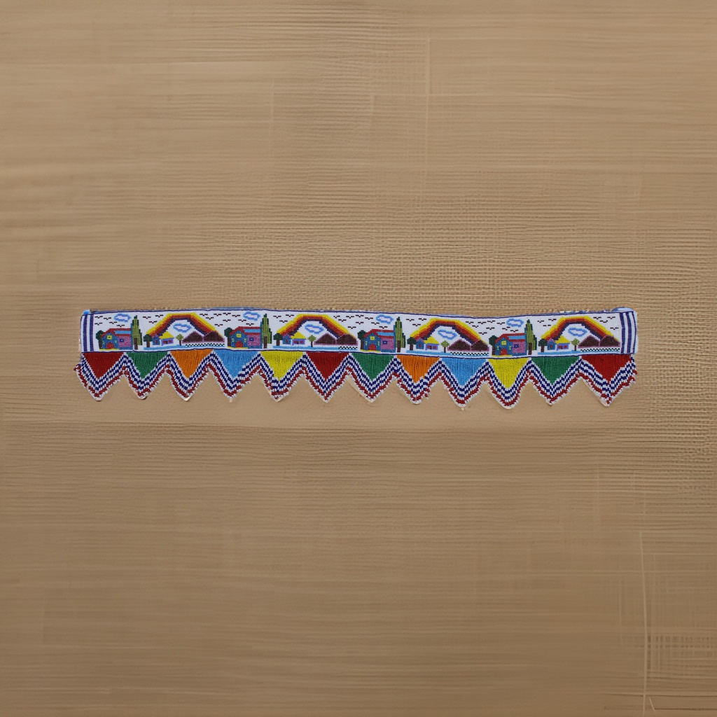 Handmade Glass Beaded Toran Door Hanging