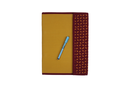 Handcrafted Applique Work Flap File Folder