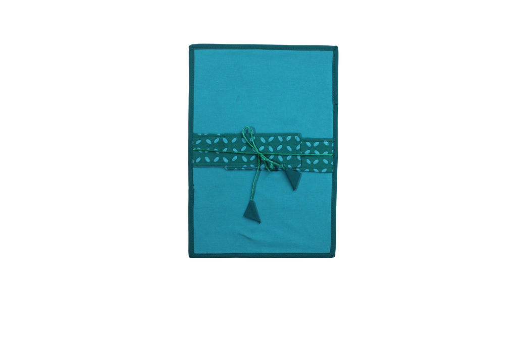 Handcrafted Applique Work Document Holder File Pad