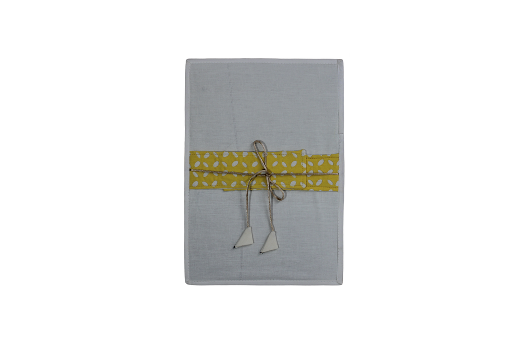 Handcrafted Applique Work Document Holder File Pad