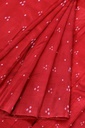 Handwoven Bandhani Mashru Cloth Material/Fabric