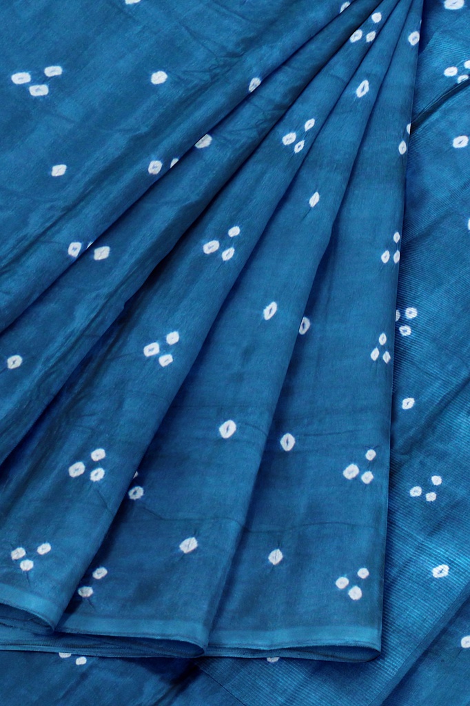 Handwoven Bandhani Mashru Cloth Material/Fabric