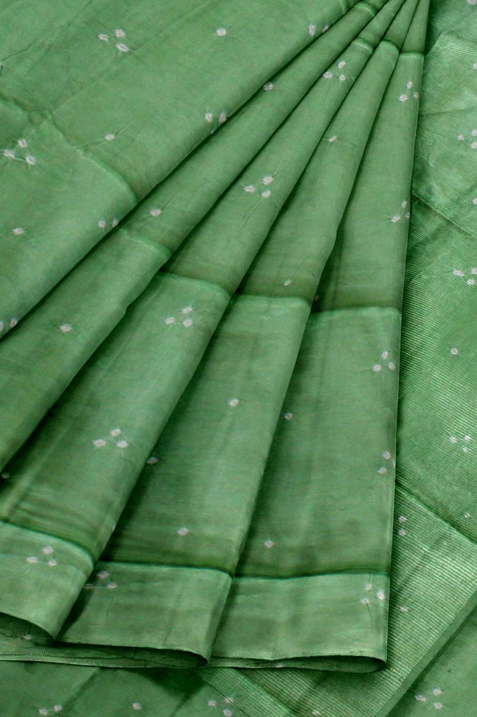 Handwoven Bandhani Mashru Cloth Material/Fabric
