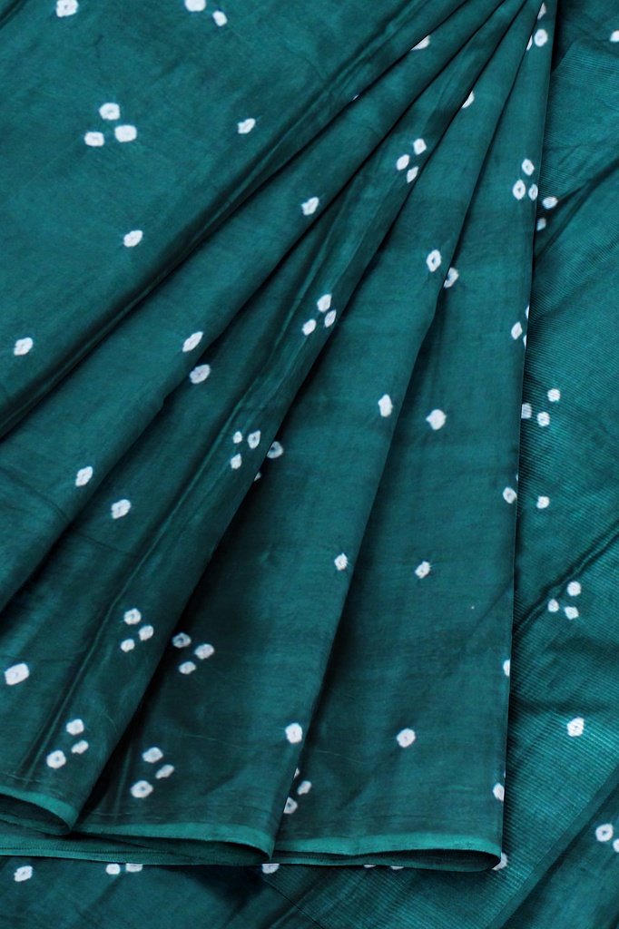 Handwoven Bandhani Mashru Cloth Material/Fabric
