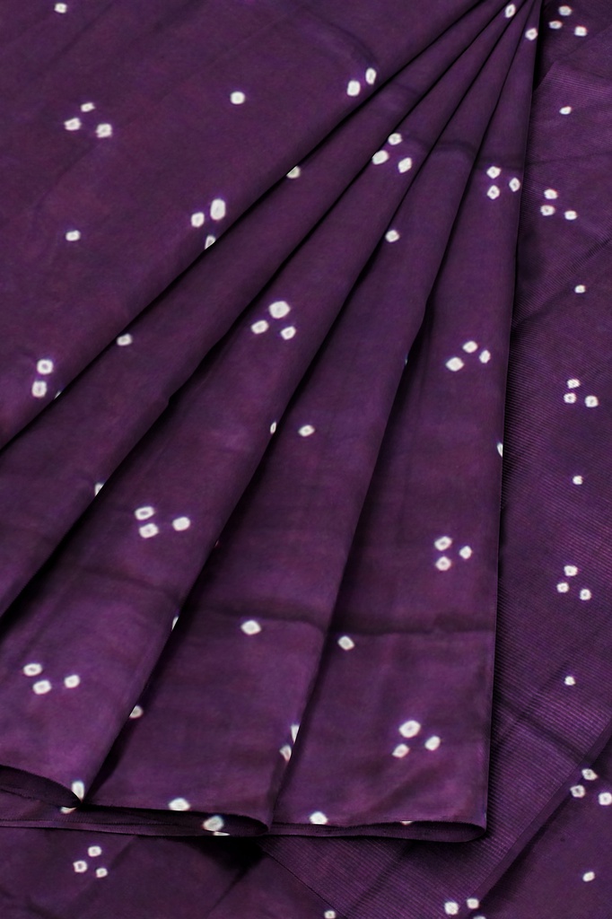Handwoven Bandhani Mashru Cloth Material/Fabric