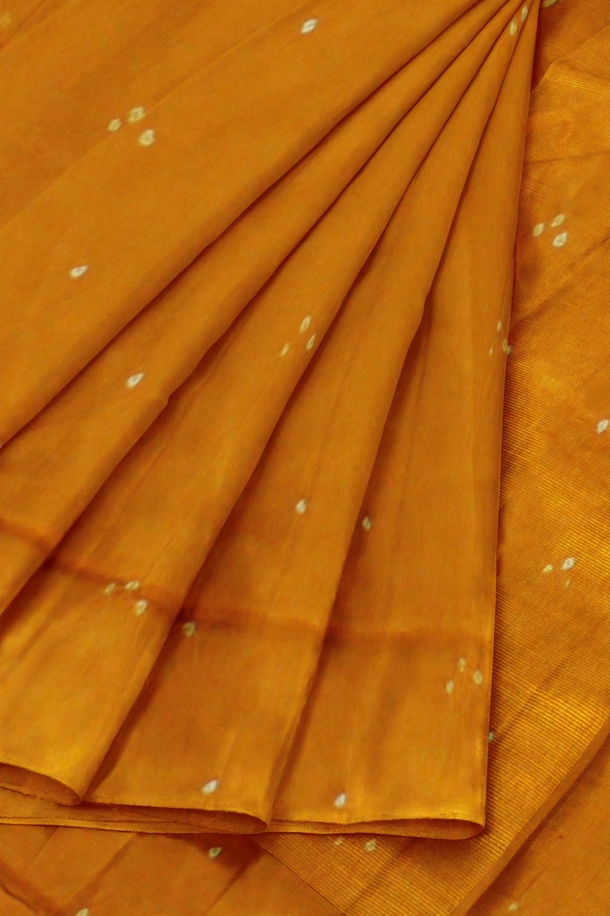 Handwoven Bandhani Mashru Cloth Material/Fabric