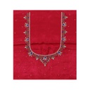 Hand Embroidered Mashru Unstitched Blouse Piece