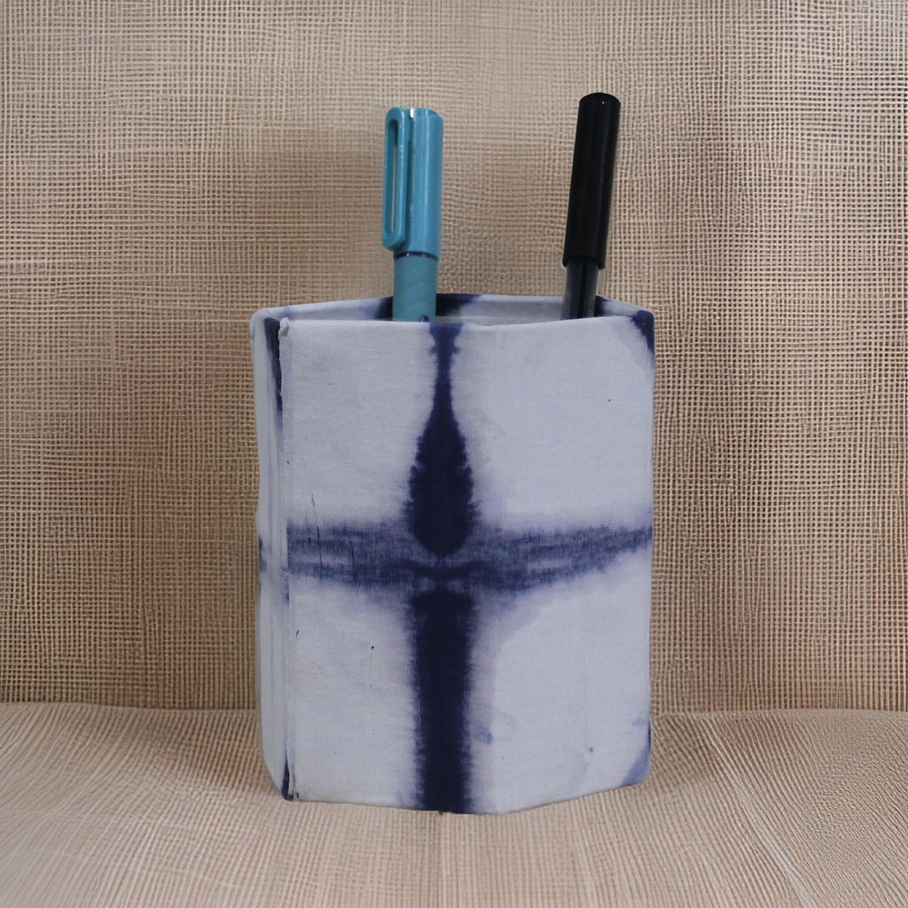 Handcrafted Block Print Foldable Pen Stand