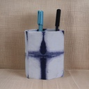 Handcrafted Block Print Foldable Pen Stand