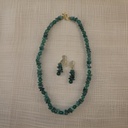 Handmade Semi Precious Stone Necklace Set