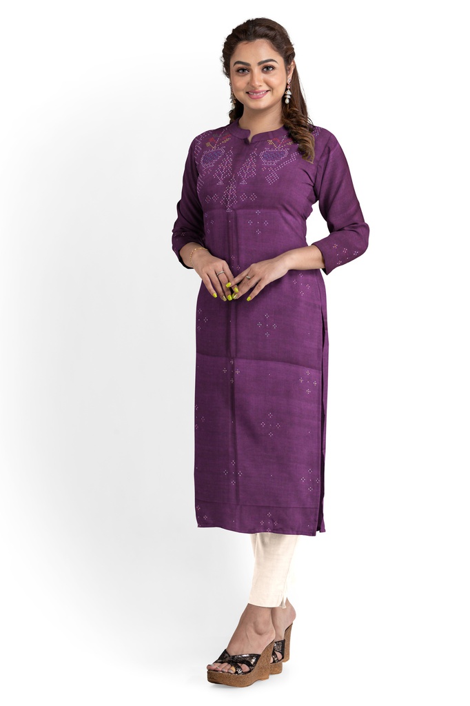 Handwoven Cotton Tangaliya Top/Kurta Material