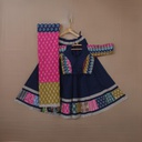 Cotton Hand Block Printed Patchwork Chaniya Choli