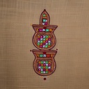 Multicolour Hand Embroidered Letter Holder