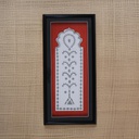 Handcrafted Mud &amp; Mirror Work Wall Hanging / Frame