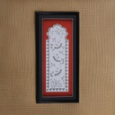 Handcrafted Mud &amp; Mirror Work Wall Hanging / Frame