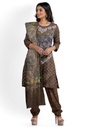 Handmade Cotton Bandhani Dress Material / Salwar Suit
