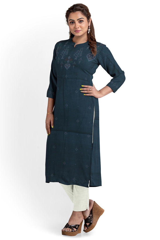Handwoven Cotton Tangaliya Top/Kurta Material