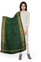Handloom Single Ikat Patola Silk Dupatta