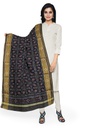 Handloom Single Ikat Patola Silk Dupatta