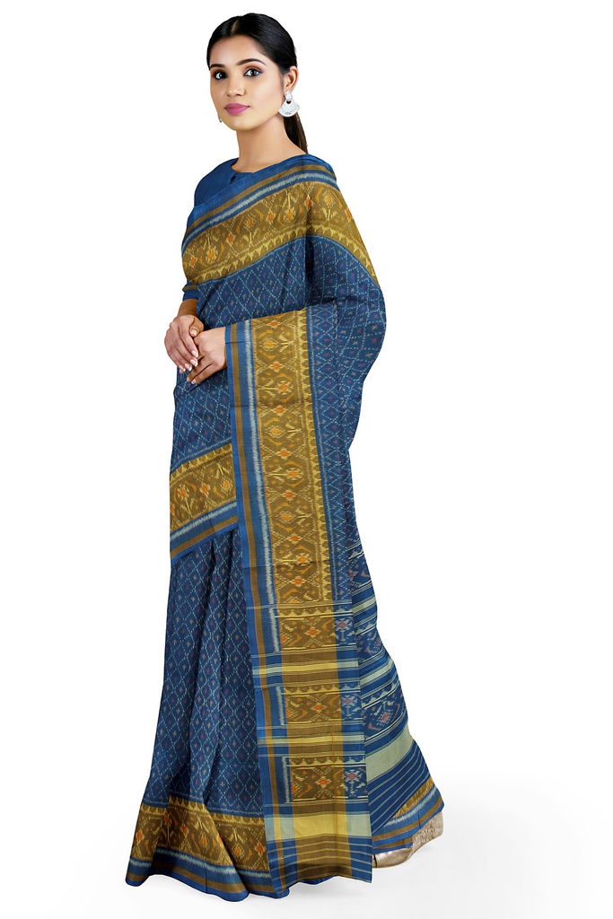 Handloom Single Ikat Silk Patola Saree