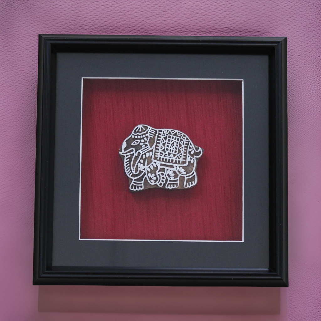 Decorative Wooden Block Art Wall Hanging / Frame