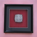 Decorative Wooden Block Art Wall Hanging / Frame
