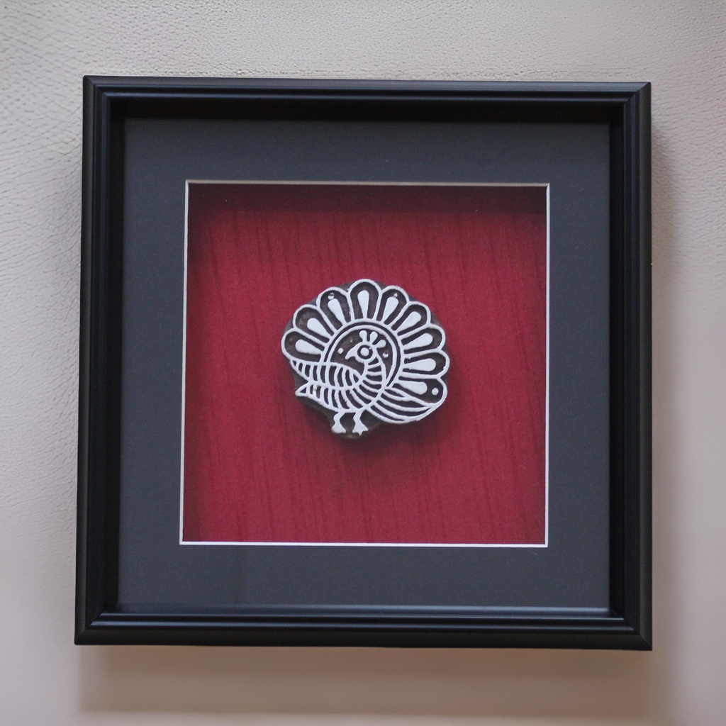Decorative Wooden Block Art Wall Hanging / Frame