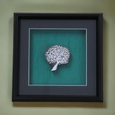 Decorative Wooden Block Art Wall Hanging / Frame