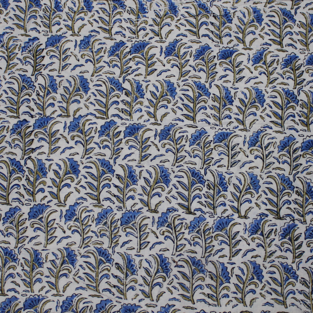 Cotton Hand Block Print Cloth Material/Fabric