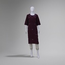 Cotton Hand Embroidered Mirror Work Kurti