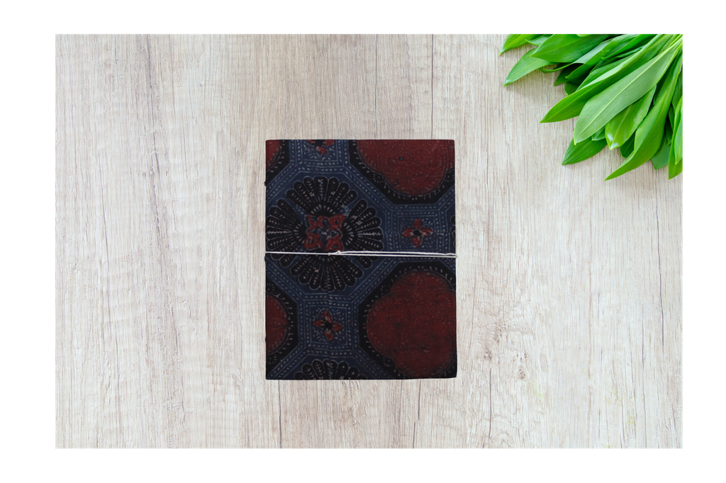 Handmade Ajrakh Print Diary
