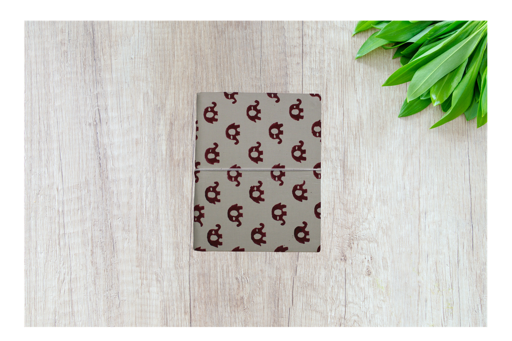 Handmade Ajrakh Print Diary