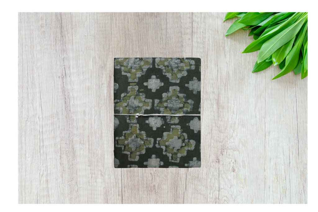 Handmade Ajrakh Print Diary