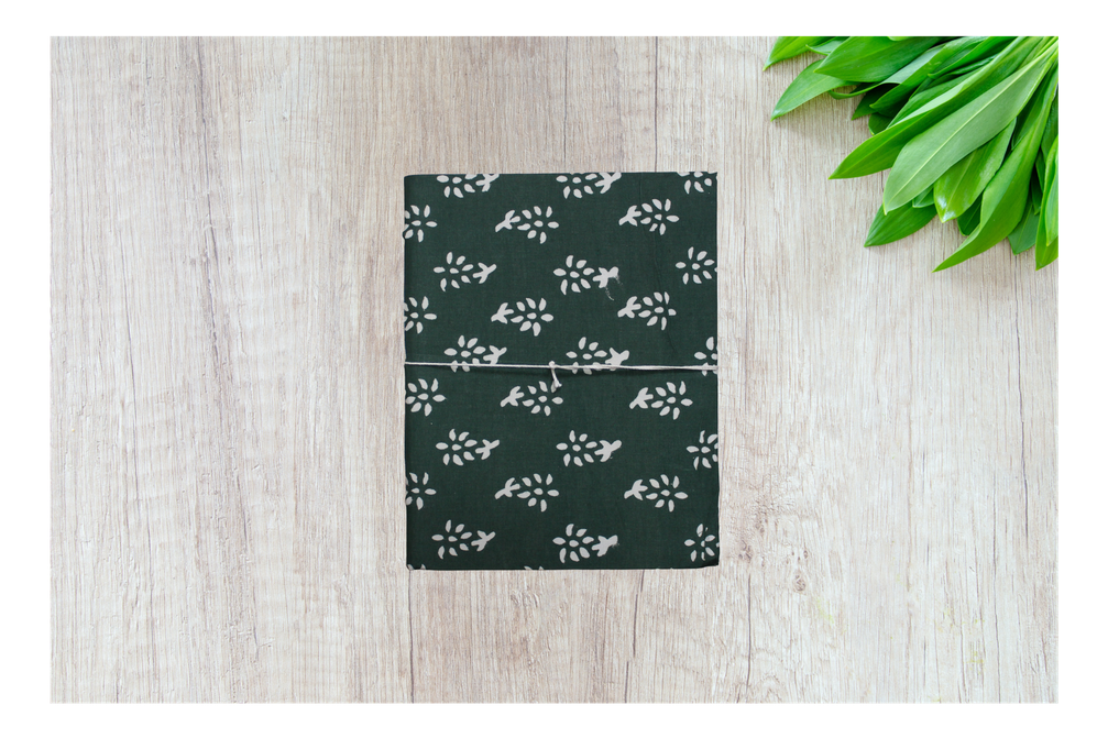Handmade Ajrakh Print Diary