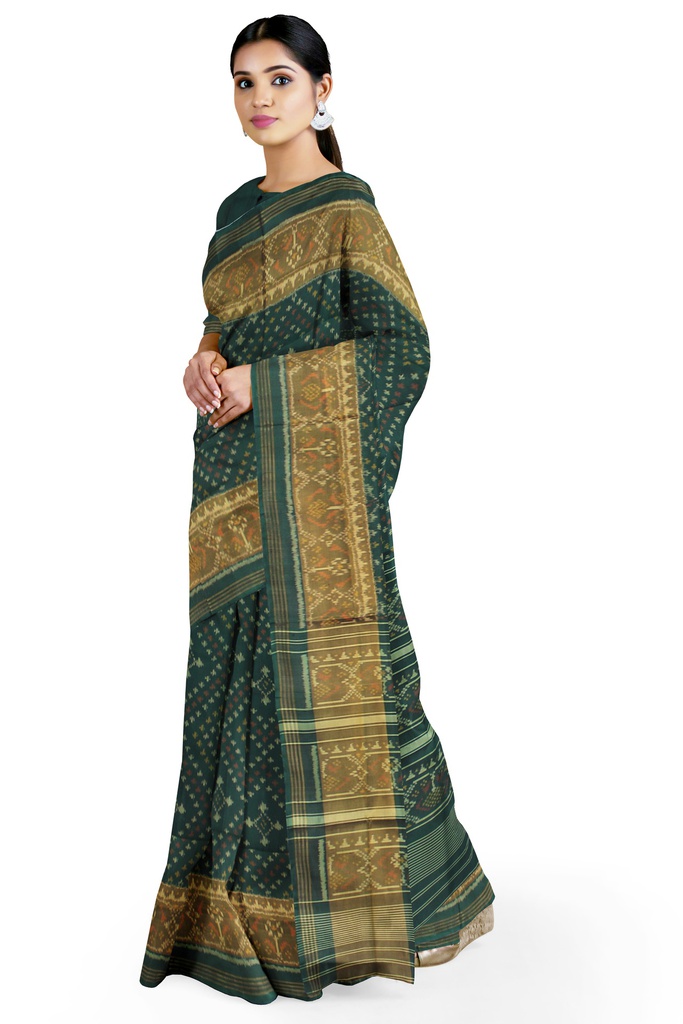 Handloom Single Ikat Silk Patola Saree