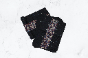 Handmade Tagai Embroidered Ajrakh Mashru Silk Table Placemats with Runner