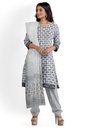 Hand Block Print Cotton Dress Material / Salwar Suit