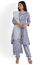 Hand Block Print Cotton Dress Material / Salwar Suit