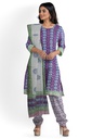 Hand Block Print Cotton Dress Material / Salwar Suit
