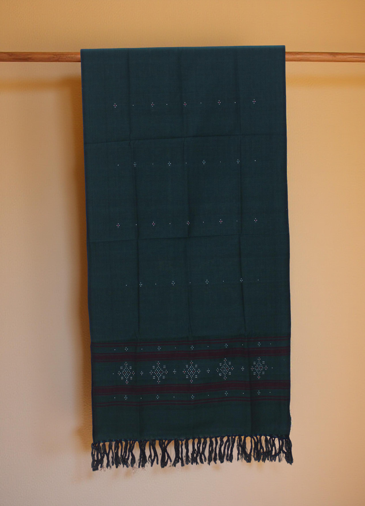 Handwoven Cotton Tangaliya Stole