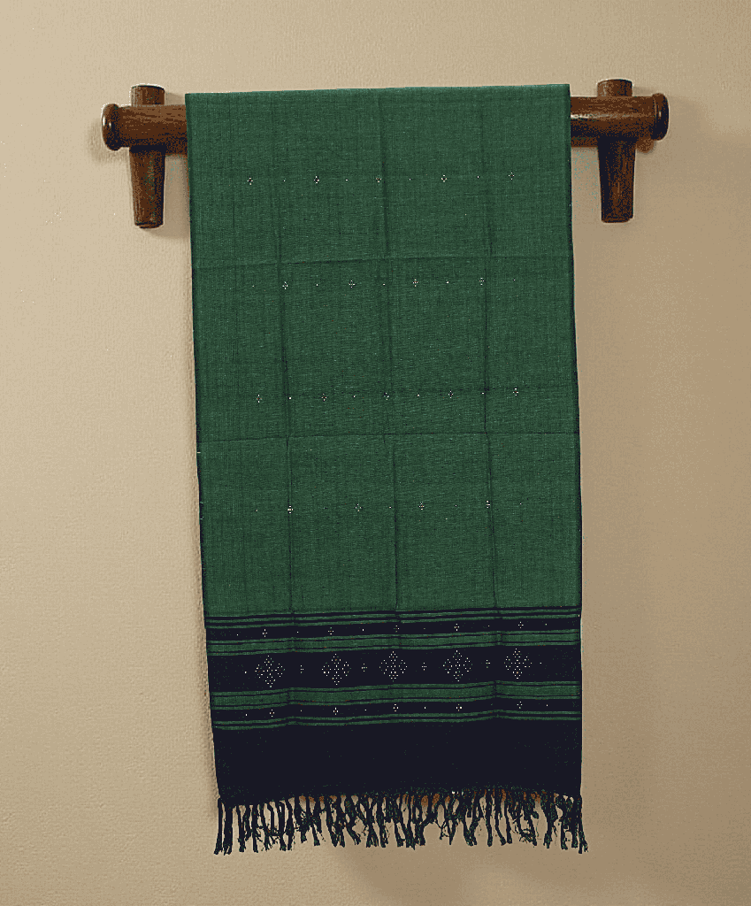 Handwoven Cotton Tangaliya Stole