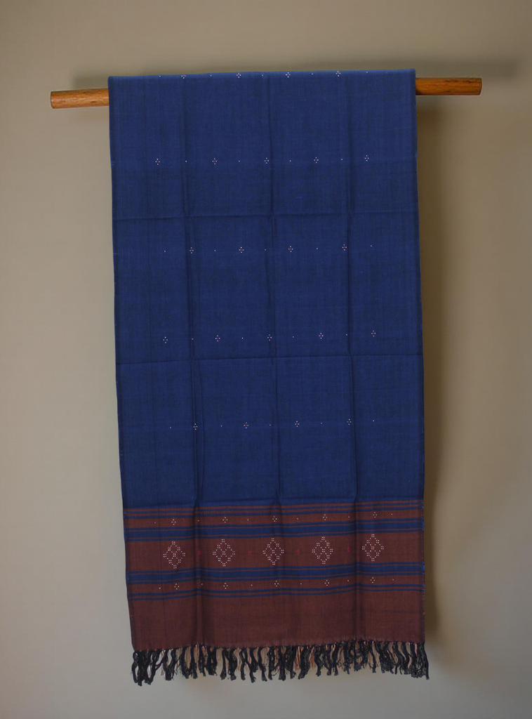 Handwoven Cotton Tangaliya Stole