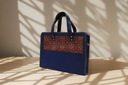 Handcrafted Hand Embroidery Leather Laptop Bag / Office Bag